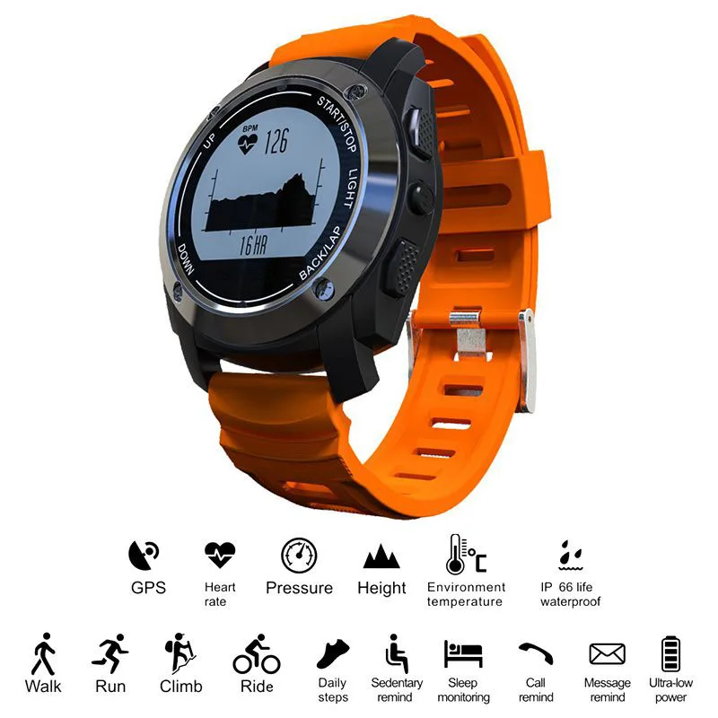 

Ainarry Smart Watch S928 Support G-sensor GPS Notification Sport Mode Wristwatch Smart phone for Android ios