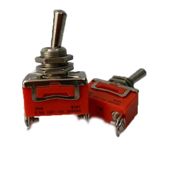 

Free Shipping Factory Supply 10 pcs a Lot KN-1021 15A 250VAC 2 Positions (ON-OFF) 2P Toggle Switch