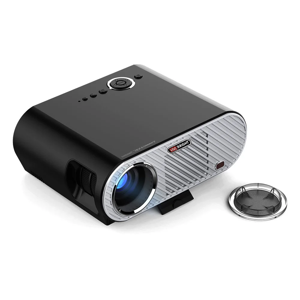 VIVIBRIGHT GP90 GP90UP ЖК проектор 3200 люмен Full HD для домашнего кинотеатра Поддержка 1280x800 с