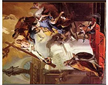 

Customized 3d photo wallpaper 3d ceiling wallpaper murals Frescoes on Jesus' resurrection ceiling mural wallpaper home