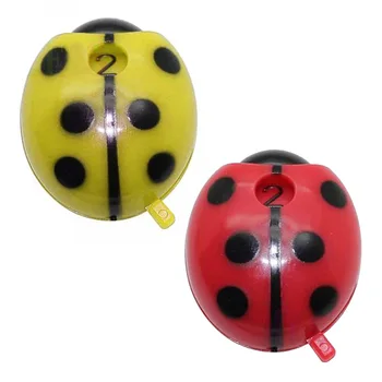 

Mini Cute Red Environmental Plastic Beetles Golf Scoring Gift for Golfer Score Keeper Counter Golf Training Aids Accessories