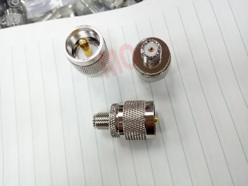 

brass UHF Adapter PL-259 UHF Plug Jack Male To Mini UHF Female Jack RF adapter