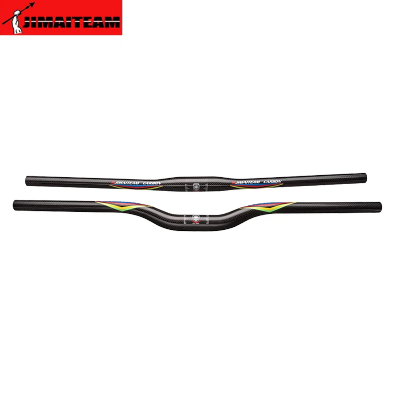Gloss Carbon MTB Mountain Road Bike Bicycle Riser bar Handlebar 31.8*580-760mm