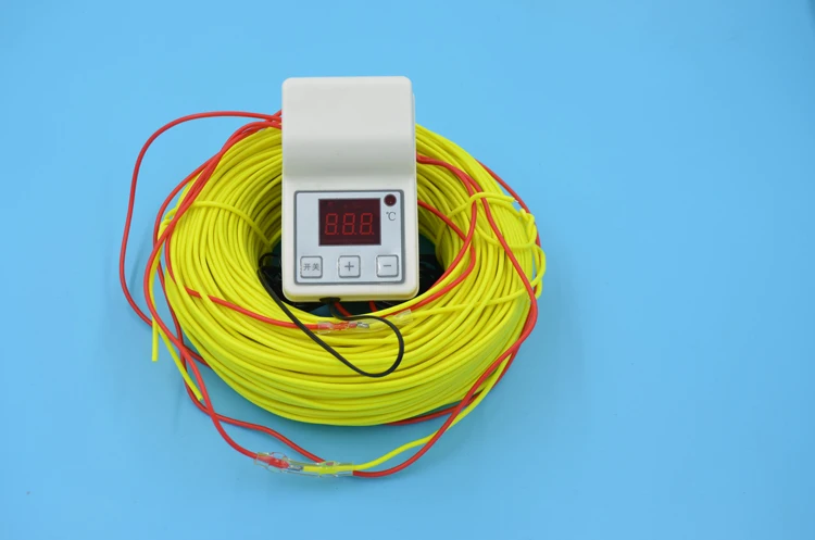 free-shipping-farm-use-100m-1kw-220v-air-heating-wire-1500w-temperature-controller-greenhouses-air-heating-cable