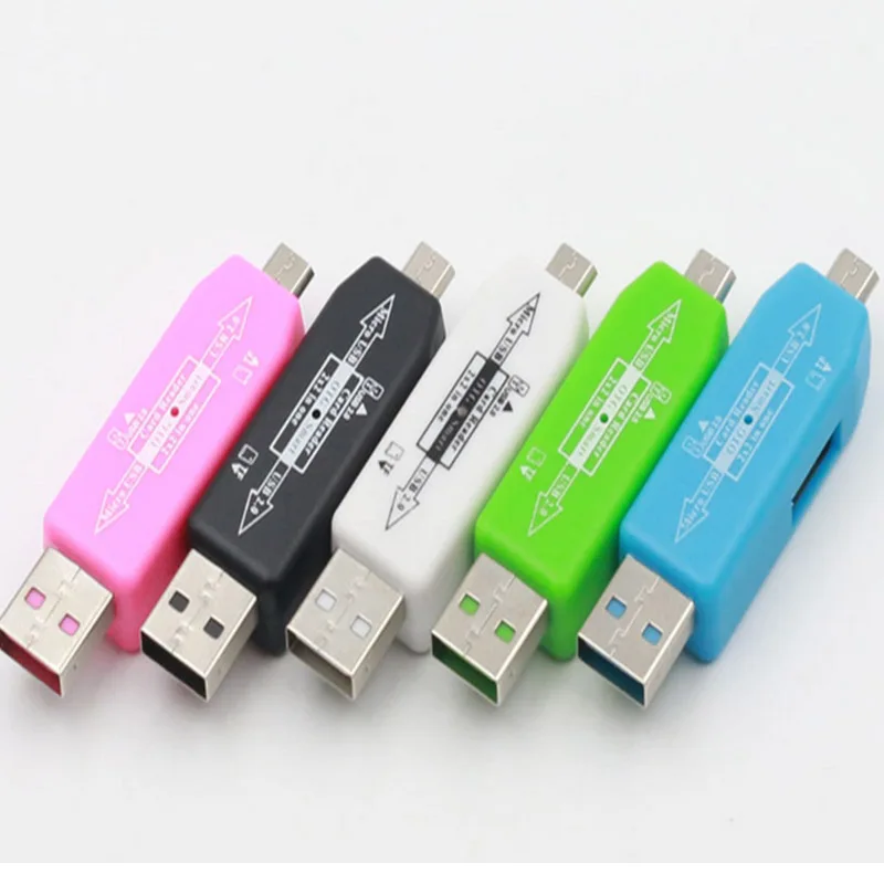 Ulifart недавно OTG Card Reader USB HUB2.0 адаптер высокое Скорость смарт-tf Card Reader Connection Kit для OTG телефона Android компьютер