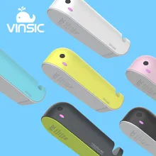 Vinsic 10050 мАч с изображением Кита внешний Батарея Зарядное устройство 5 В/2.4A Мощность банка с телефона держатель для iPhone Samsung Galaxy S7 Xiaomi