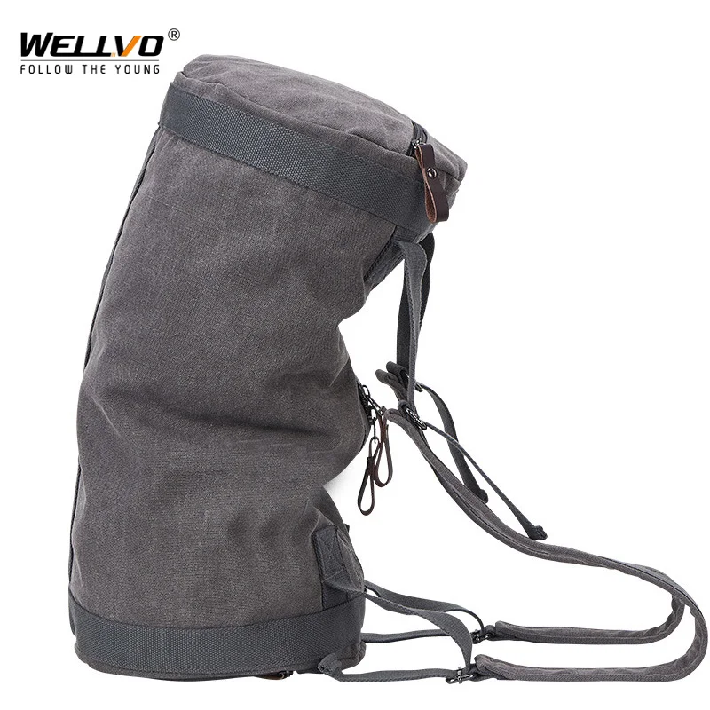Новая Большая Вместительная дорожная сумка, мужской рюкзак, мужской багаж, водонепроницаемая Холщовая Сумка на плечо, рюкзак для альпинизма XA149ZC