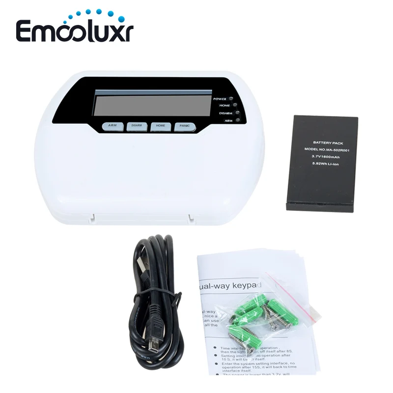 PB-502R Nice Design 868MHz Two-Way Keypad With LCD Backlight Remote Arm/Disarm 868MHz Alarme Maison