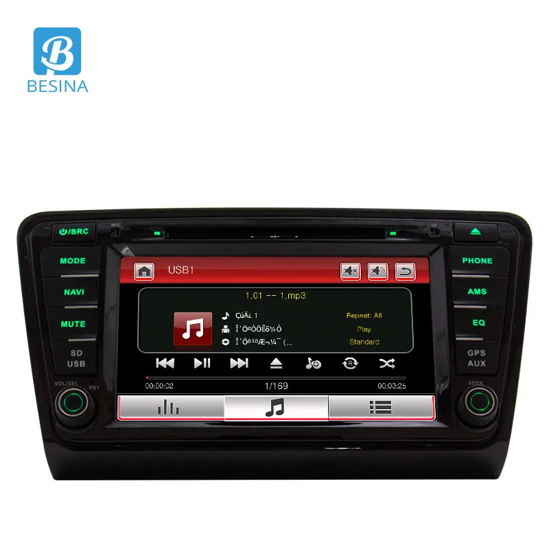 Flash Deal Besina 1 Din 8 Inch Car DVD Player For VW SKODA OCTAVIA 2013-2017 GPS Navigation Radio Canbus Steering Wheel Cnotrol Autoaudio 1
