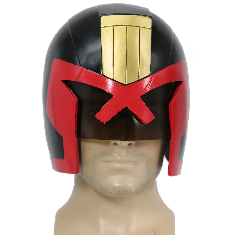 スケールジャッジドレッドヘルメットクラシック映画コスプレ衣装小道具フィギュアレプリカマスクハロウィンパーティーコスプレ樹脂ヘルメットホット販売 Movie Tv Costumes Aliexpress