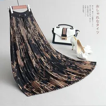 GTGYFF женская зимняя эластичная трикотажная плиссированная юбка с поясом для женщин, женская эластичная трикотажная юбка с высокой талией, Женская рабочая одежда