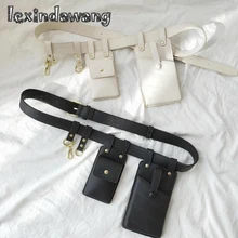 Поясная сумка для женщин модная локомотивная нагрудная сумка через плечо маленькая сумка для мобильного телефона для подростков