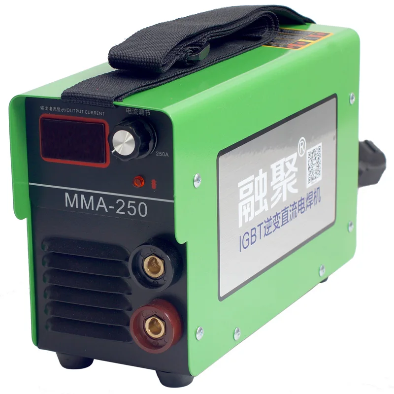 220 V MMA-250/200 160A Портативный бытовой Электрический сварочный аппарат мини-инвертор аппарат для дуговой сварки постоянного тока пройти сертификацию CE ROSH