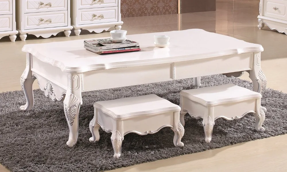 Cam Sehpalar Eettafel Promotion Real Iron Furniture Design Clothing Store Antique Wooden Loft 2016 French Style Dinning Table