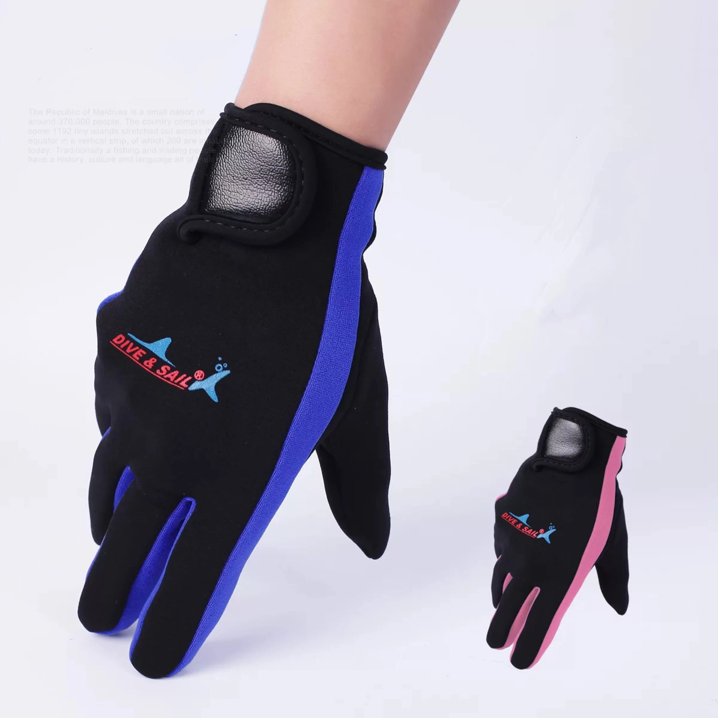 

Women Men Swimming & Diving Gloves 1.5mm neoprene swimming diving gloves anti-slip warm swimming snorkel Surf Gloves drop ship