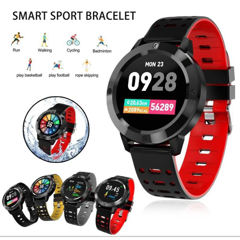 

GIAUSA CF58 Smart Watch Men Pulsometer Pulse Pressure Monitor Riding Swimming Tracker Sports Smartwatch ip67 Waterproof xiomi