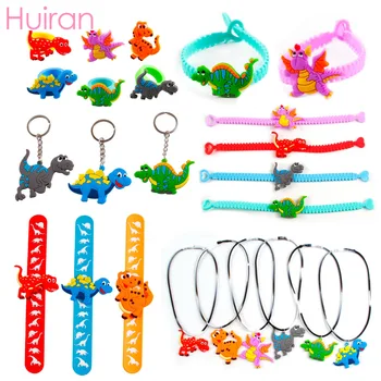 

Huiran Dinosaur Bracelet Key Chain Dinosaur Party Supplies Jungle Birthday Party Decorations Kids Gifts Baby Shower Party Favors