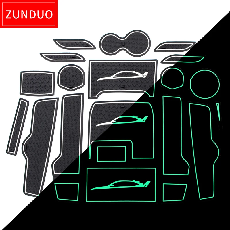 Коврики ZUNDUO с отделениями для ворот Honda CIVIC 2016 2017 2018 2019 CIVIC10 тип R модель США коврик