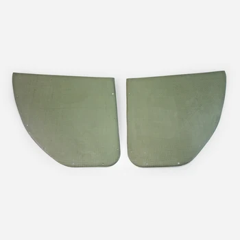 

Track Type Matt Yellow Kevlar Rear Inner Door Card Matte Finish Interior Panel Cover Drift Body Kit Trim For Honda 14-18 Fit GK5