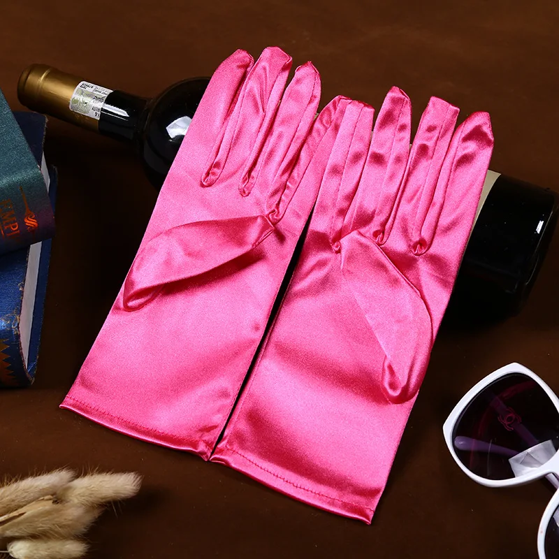Женские атласные эластичные длинные перчатки вечерние оперные 2019|stretch satin gloves|gloves