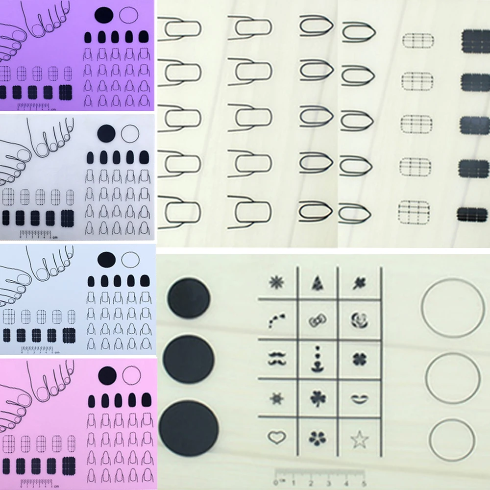 

Hand Rest for Exercise New DIY Soft Foldable Nail Art Silicone Mat Pad Washable for Stamping Reverse Plate Nail Painting Pad