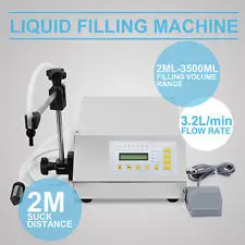 Кофемашина полуавтоматическая вода Рабочий стол машина для наполнения жидкостей 5-3000 мл цифровой насос для контроля небольшой жидкости Filler10-30pcs/мин