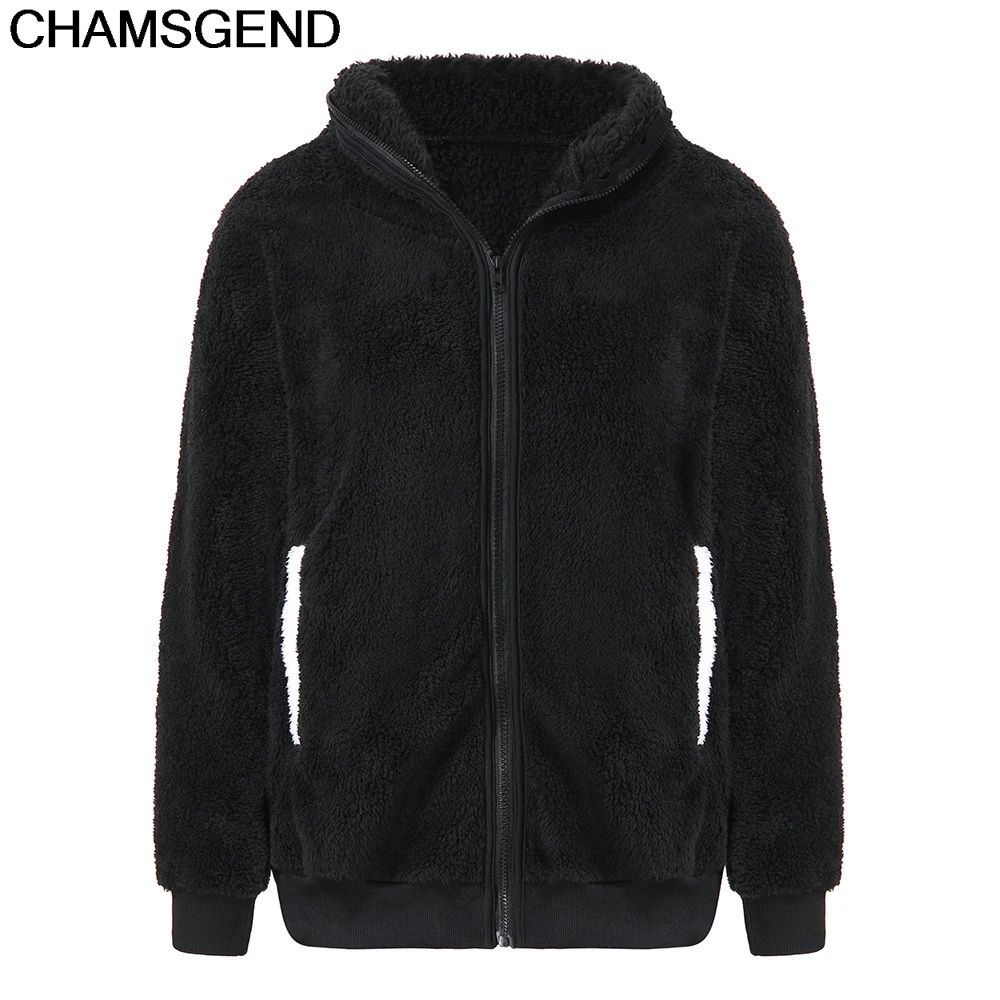 CHAMSGEND Hoodies Cute Bear Ear Panda Winter Warm Hoodie Coat Women Hooded Jacket Outerwear moletom feminino inverno 18.JULY.17