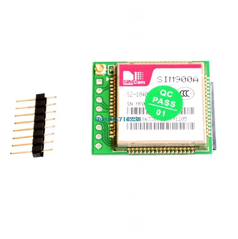 

5PCS/LOT mini GPRS GSM module SIM900A Wireless Extension Module Board Antenna Tested Worldwide Store for SIM800L A6 A7 SIM800C