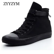 ZYYZYM Men Canvas Shoes Fashion high Top Sneakers Spring 2019 Help Classic Unisex Style Breathable Man Casual Lovers Shoes ZYYZYM Men Canvas Shoes Fashion high Top Sneakers Spring 2019 Help Classic Unisex Style Breathable Man Casual Lovers Shoes