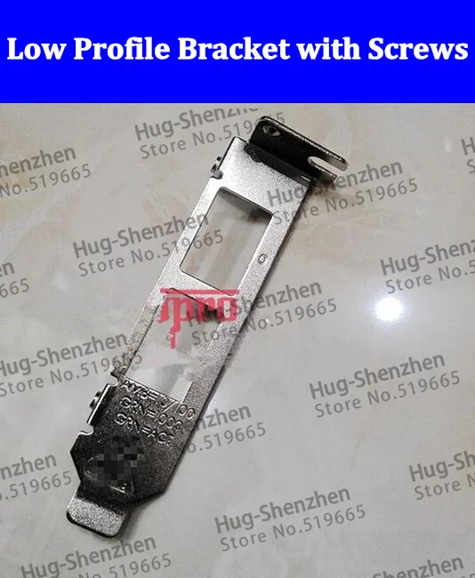 

High Quality 8CM 2U Low Size Profile bracket with screws for Broadcom BCM 5720 0FCGN