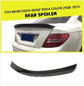 Карбоновый задний бампер диффузор спойлер для Mercedes-Benz W204 C300 C350 Sport Sedan 2008-2010