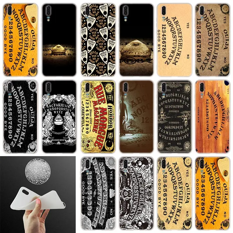 

Soft Silicone Phone Case ouija board in my story For Huawei P30 P20 P30Pro P10 P9 P8 Plus Lite 2017 P samrt 2019 Cover