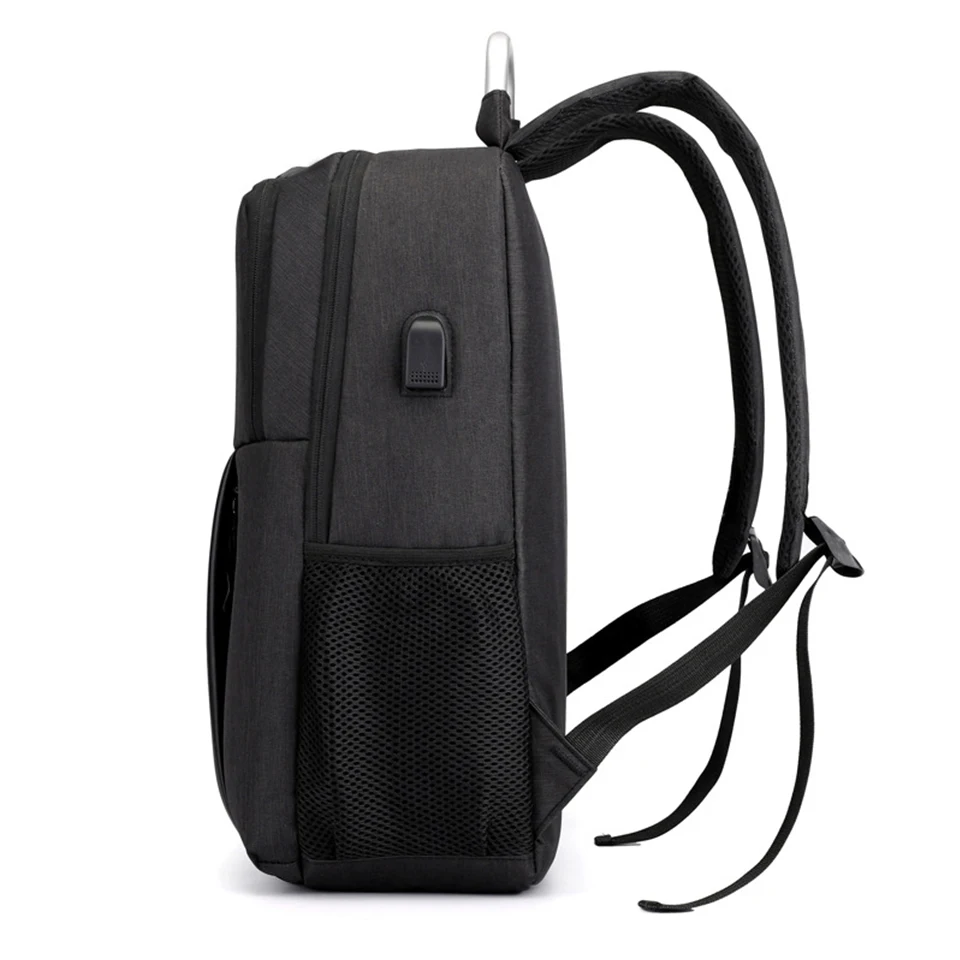 Laptop Backpack 15.6 Men Women Backpacks Male Female Student Notebook Back Pack Mochila USB Charging Bagpack Business Travel Bag (6)