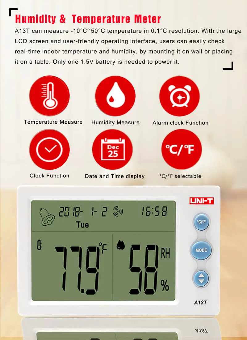 Thermometer Hygrometer  (1)