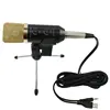 Mk f100tl azul USB 2,0 condensador grabación de sonido procesamiento de Audio con cable micrófono con soporte para Radio Braodcasting Karaoke KTV ► Foto 2/6