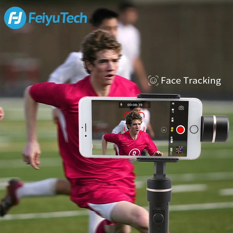  Original FeiyuTech Feiyu SPG Gimbal 3-Axis Splash Proof Handheld Gimbal Stabilizer for iPhone X 8 7