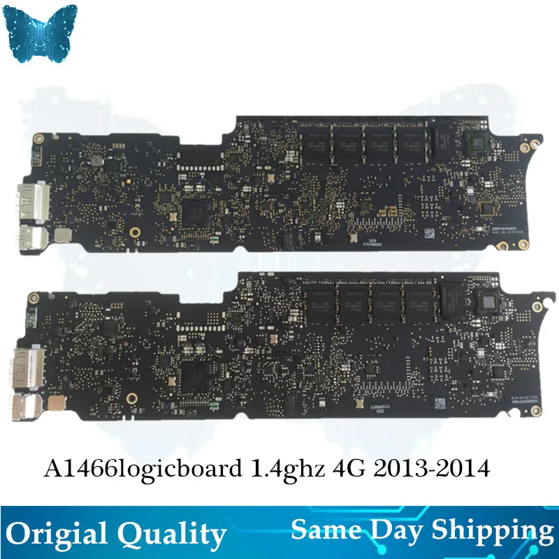 Original A1466 Logic board for font b Macbook b font Air 13 Motherboard 1 4ghz i5