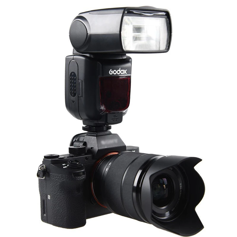 2x Godox TT685S 2 4G HSS TTL GN60 Вспышка Speedlite + X1T S передатчик для Sony A58 A7RII A7II A99 A7R A7S A6500 A6300 A6100