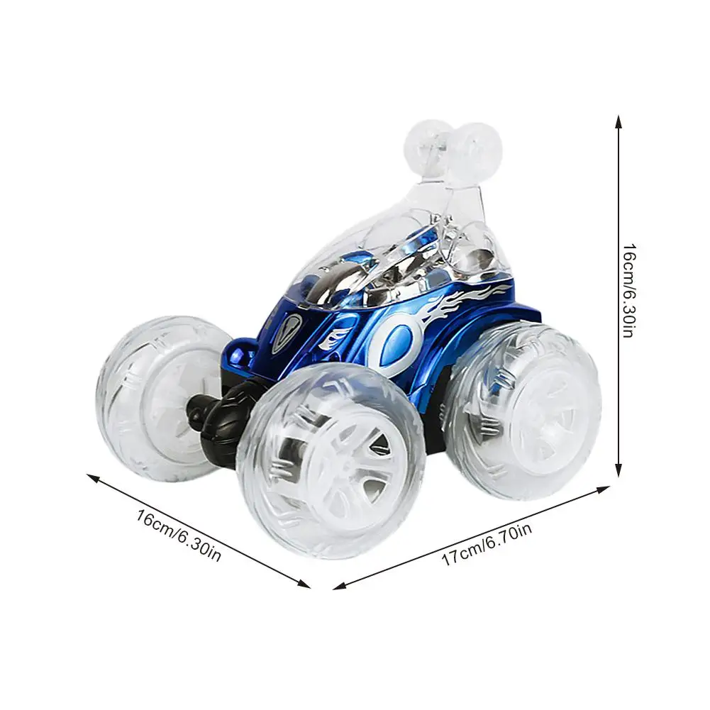 Пульт дистанционного управления автомобиля внедорожный автомобиль 360 градусов акробатический трюк со светодиодный ами usb-кабель со светом