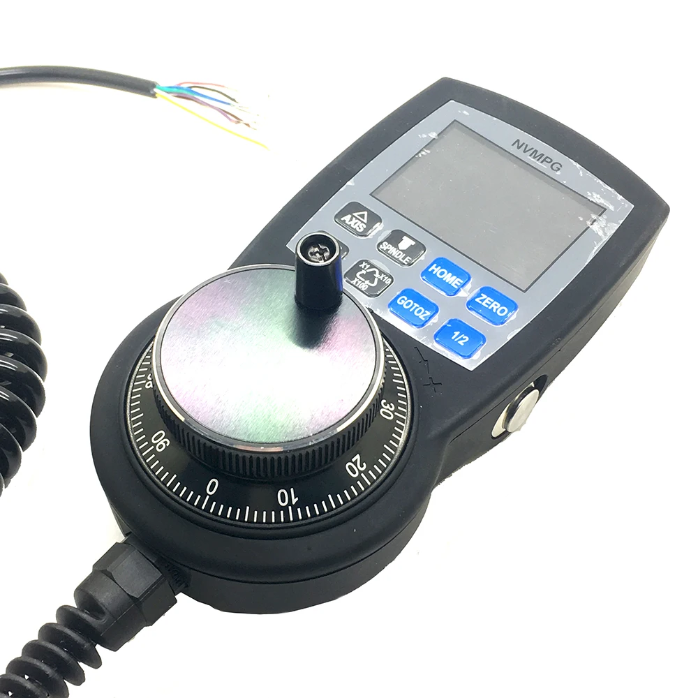 

NVMPG CNC 6 Axis MPG Manual Pulse Generator with Handwheel & LCD Mach3 (Only use our company, V2 version NVUM, NVEM )