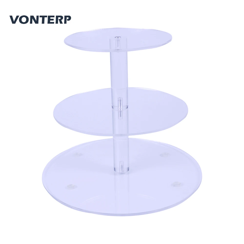 HMROVOOM прозрачный с типом спайки Round 3/4/5/6/7Tie акриловая подставка для торта/акриловый поддон для торта с source error