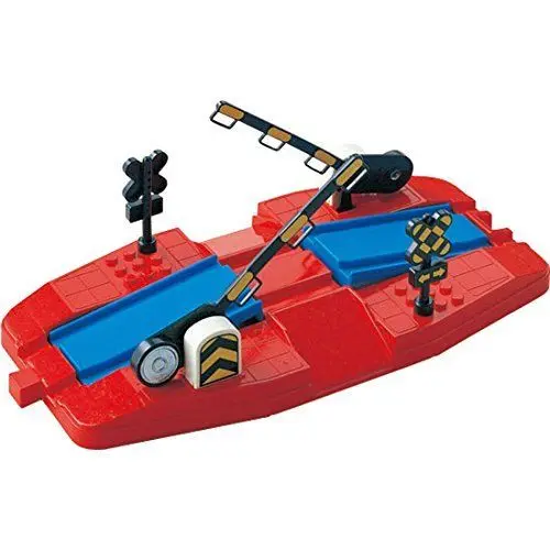 Takara Tomy Plarail Trackmaster пластиковые железнодорожные дорожки Запчасти Аксессуары кривой/прямой/блок/мост/балки игрушки новые - Цвет: J17