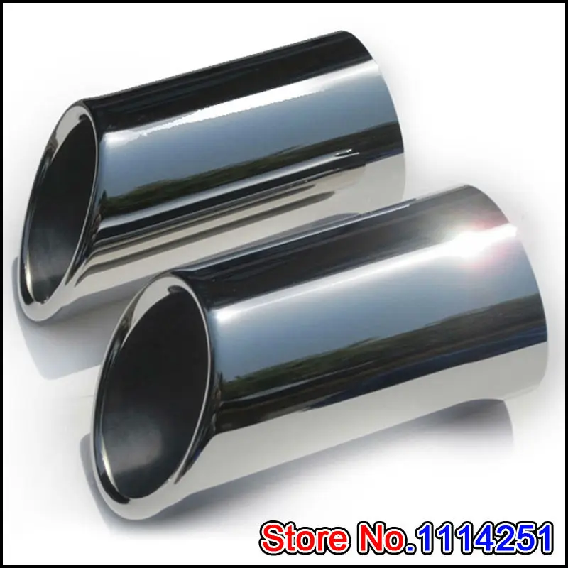 Prix pour Livraison Gratuite De Haute qualité en acier inoxydable d'échappement queue silencieux tuyau Couverture 2 pcs/ensemble Pour 2013 Volvo XC90 XC 90 Prix pour Livraison Gratuite De Haute qualité en acier inoxydable d'échappement queue silencieux tuyau Couverture 2 pcs/ensemble Pour 2013 Volvo XC90 XC 90