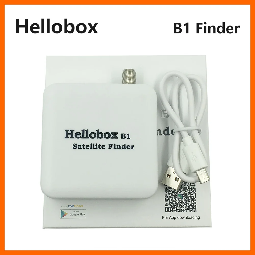 Мини Смарт спутниковый Finder HELLOBOX B1 с Android APP для спутникового ТВ приемника помощью