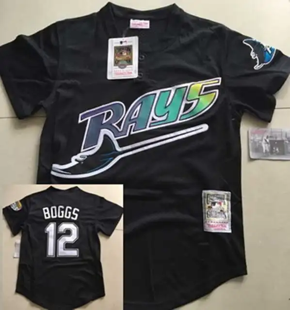 wade boggs devil rays jersey