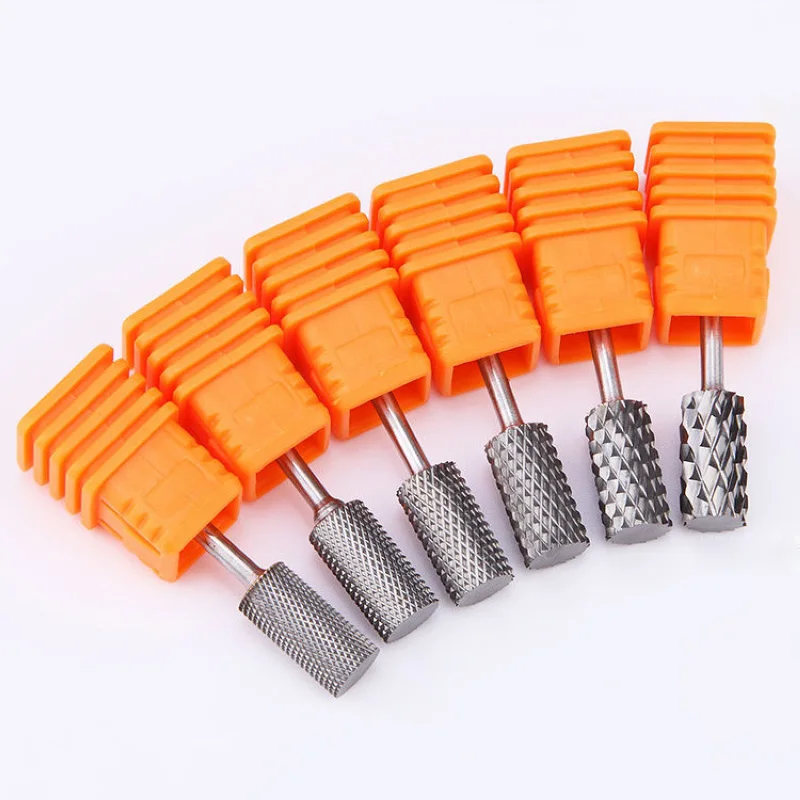 

1PC Tungsten Carbide Nail Drill Bits Electric Manicure Drill Machine Accessory Dead Skin UV Gel Polish Cutter File Mill Tool New