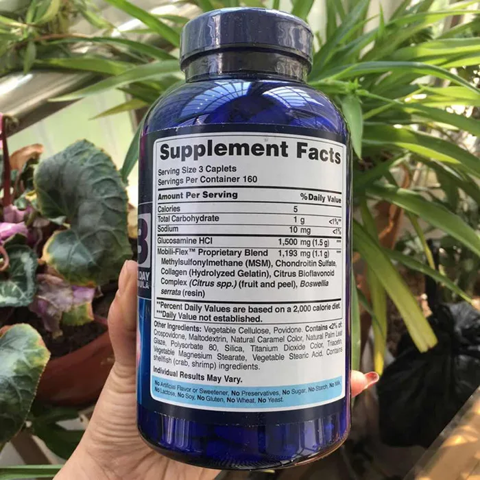 Origem Americana Dupla Força Glucosamina Chondrotitn Msm Promove Conforto Comum & Flexibilidade 480 Peças 7 Cheap Aminoglucose