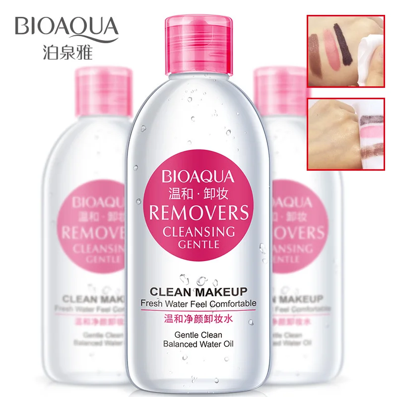 

BIOAQUA 250ML Plant Essence Makeup Remover Water Deep Cleaning Face Nourishing Moisturizing Soothing Control Oil Mild Face Care