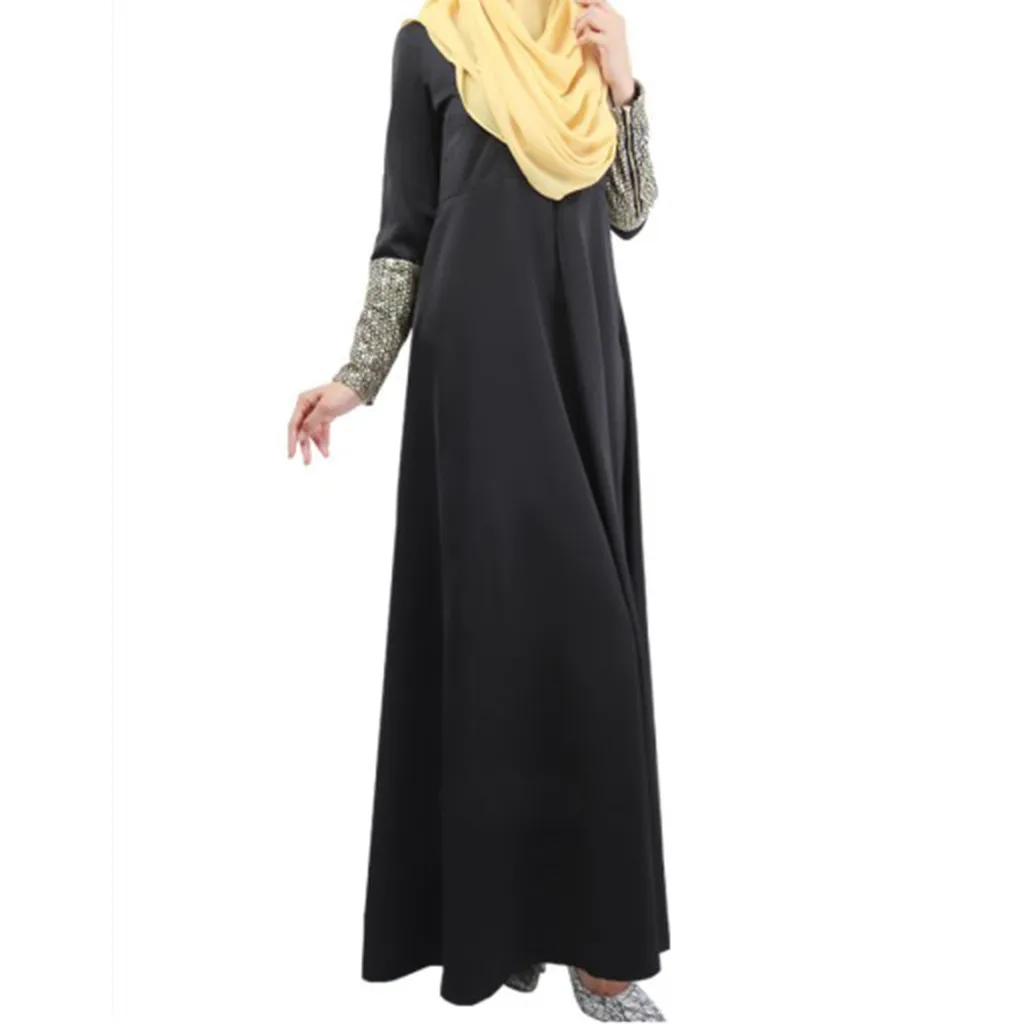 

Cothes Muslim Abaya Muslim Middle East Maxi Dress Trumpet Sleeve Abaya Long Robe Gowns Tunic Belt Women Muslimah abaya dubai