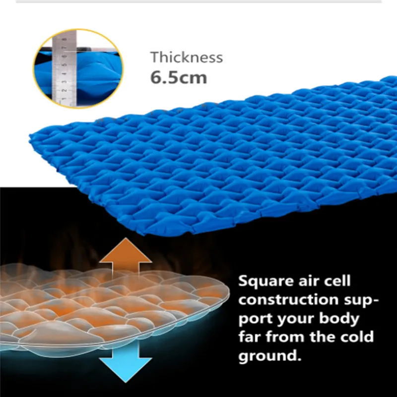 Naturehike легкий влагостойкий воздушный матрас нейлон ТПУ спальный коврик надувной матрас туристический коврик для 2 человек
